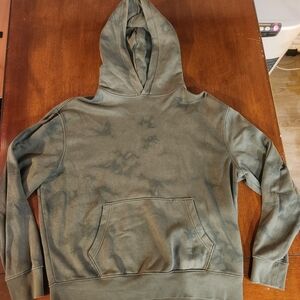 Old Navy Men's Olive Hoodie Sweater